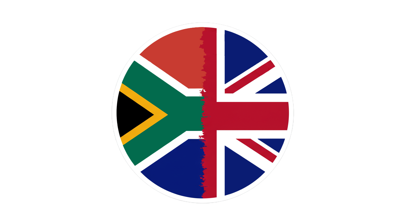 South Africa to UK, Springboks, Fridge Magnets, Stickers
