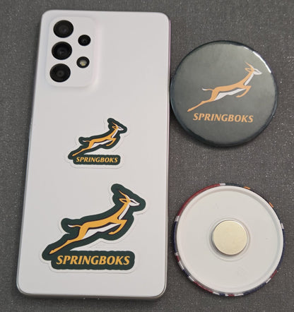 Springbok South African Rugby fridge magnets and stickers