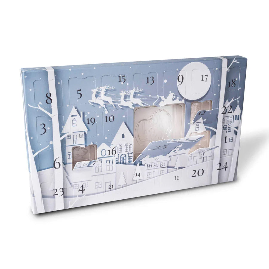 25 Scented Wax Melt Advent Calendar with Hand-Poured Fragrances