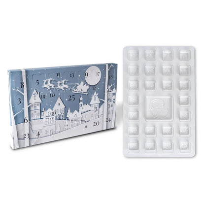 25 Scented Wax Melt Advent Calendar with Hand-Poured Fragrances