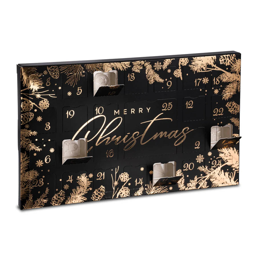 25 Scented Wax Melt Advent Calendar with Hand-Poured Fragrances