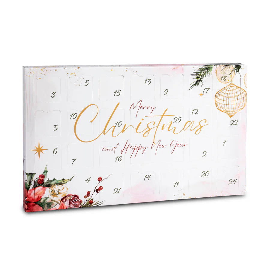 25 Scented Wax Melt Advent Calendar with Hand-Poured Fragrances