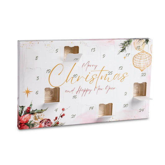 25 Scented Wax Melt Advent Calendar with Hand-Poured Fragrances