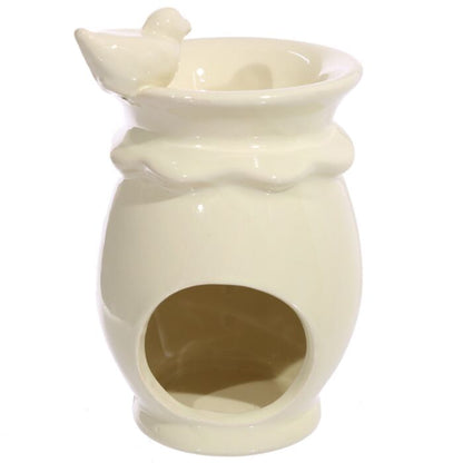 Ceramic Drinking Bird Oil Burner and Wax Melter