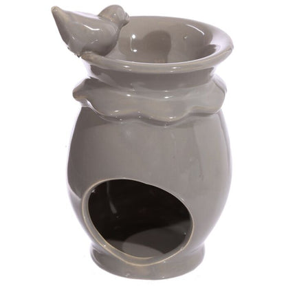 Ceramic Drinking Bird Oil Burner and Wax Melter