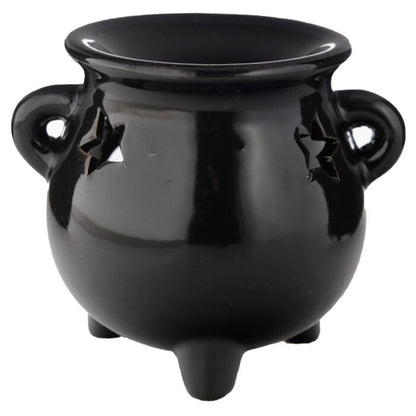 Large Black Cauldron Wax Melter
