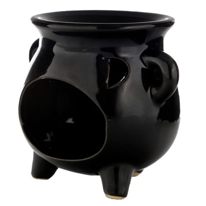 Large Black Cauldron Wax Melter