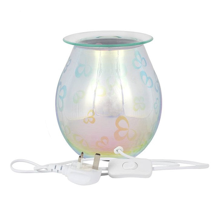 3D Flower Petal Light Up Electric Wax Melter (UK 3-Pin Plug)