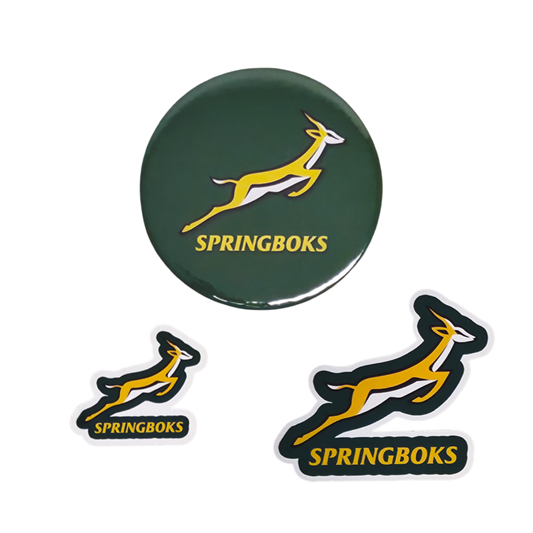 Springbok South African Rugby fridge magnets and stickers
